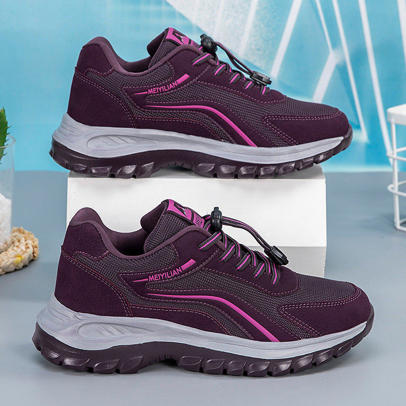 Damen Sportliche Laufschuhe mit atmungsaktivem Obermaterial und stoßdämpfender Sohle R&B