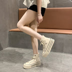 Damen Modische Plateau Sneakers mit hohem Tragekomfort und flexiblem Obermaterial R&B