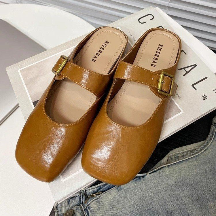 Damen Komfortable Mary Jane Schuhe mit verstellbarem Riemen und modischem Design R&B