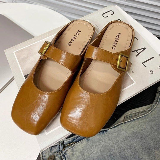 Damen Komfortable Mary Jane Schuhe mit verstellbarem Riemen und modischem Design R&B