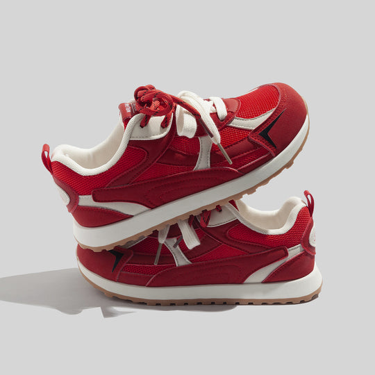 Damen Sportliche Sneakers mit atmungsaktivem Obermaterial und komfortabler Dämpfung R&B