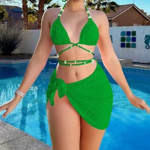 Damen Bikini-Set mit innovativem Wickelrock R&B