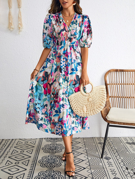 R&B | Bedrucktes Damenkleid