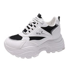 Damen Chunky Sneakers mit atmungsaktiver Mesh-Oberfläche und stabiler Dämpfung R&B