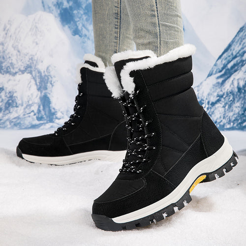 Damen Winter-Stiefel mit isolierendem Futter und rutschfester Sohle R&B