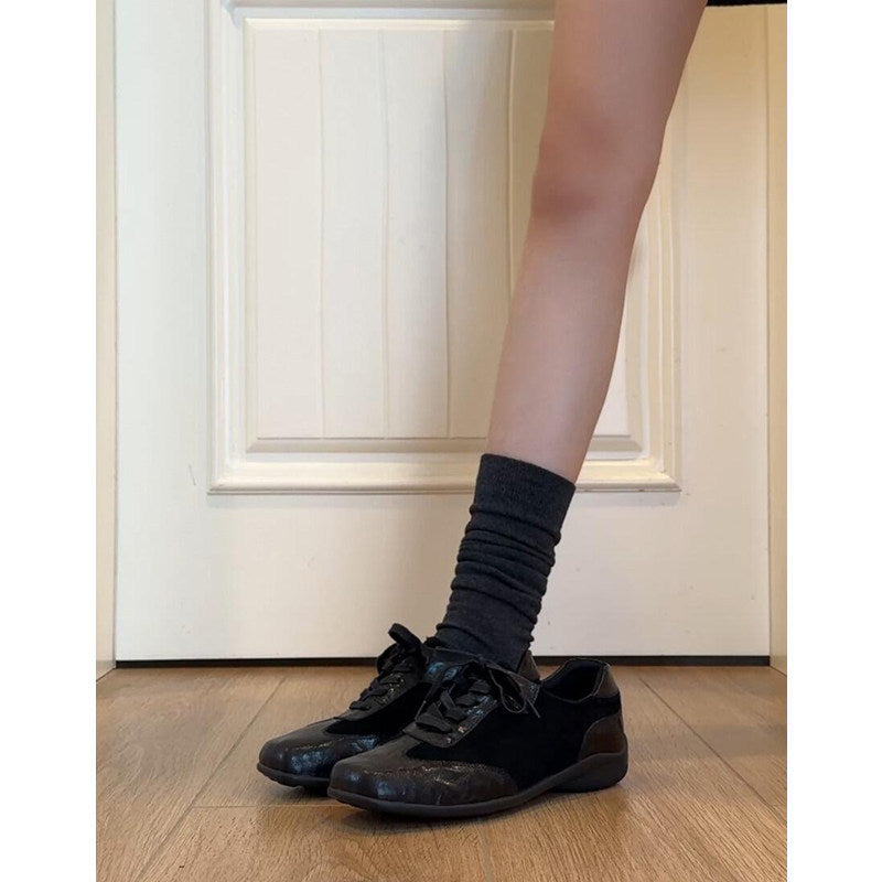 Damen modische Freizeitschuhe mit elegantem Schnürsystem
