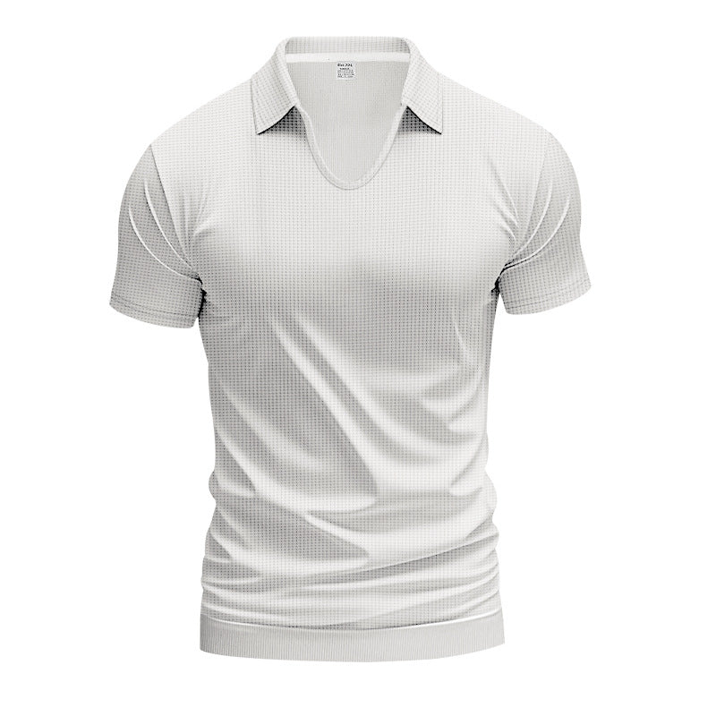 Herren Polo-Shirt mit strukturiertem Design und modernem Schnitt R&B