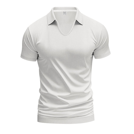 Herren Polo-Shirt mit strukturiertem Design und modernem Schnitt R&B