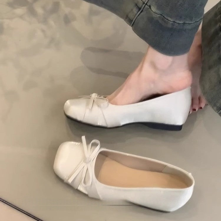 Damen Ballerinas mit dekorativem Schleifendetail und komfortablem Fußbett R&B