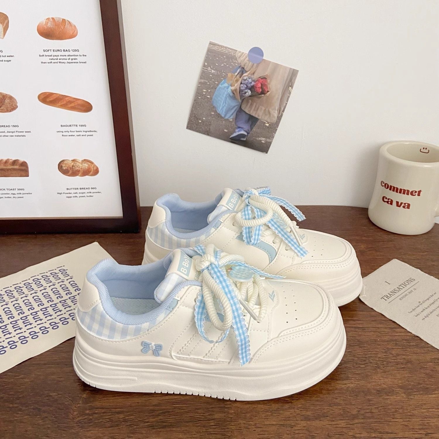 Damen Sneakers mit verspieltem Design und atmungsaktiver Sohle