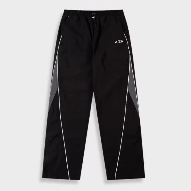 Herren nan sportliche Jogginghose mit elastischem Bund, seitlichen Kontrastpaspeln und geradem Schnitt R&B