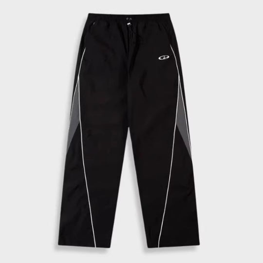 Herren nan sportliche Jogginghose mit elastischem Bund, seitlichen Kontrastpaspeln und geradem Schnitt R&B