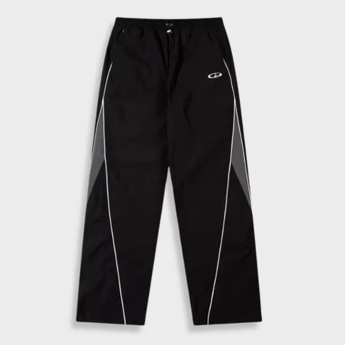 Herren nan sportliche Jogginghose mit elastischem Bund, seitlichen Kontrastpaspeln und geradem Schnitt R&B