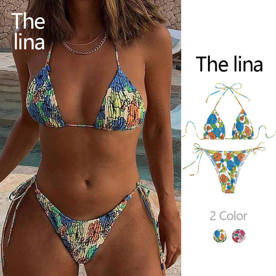 Damen Raffinierter Triangelbikini R&B