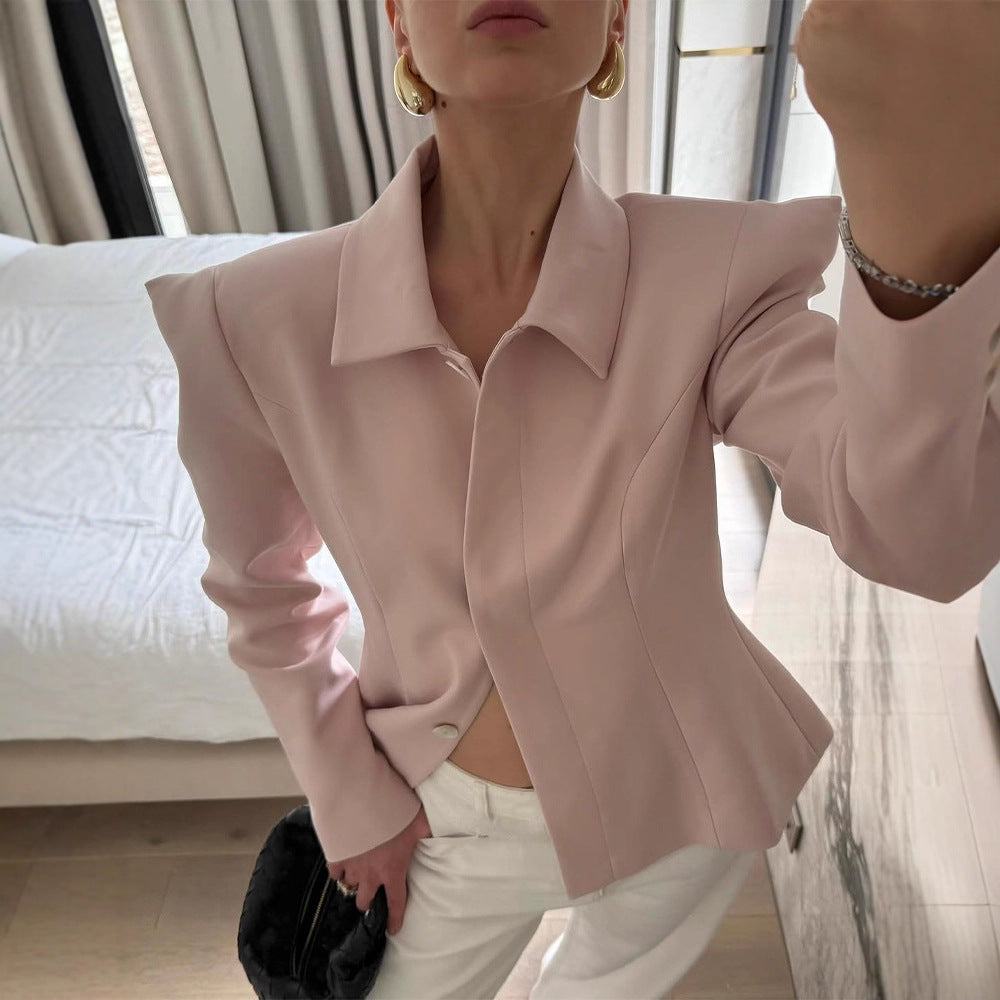 Damen Modischer Blazer mit strukturiertem Schnitt R&B