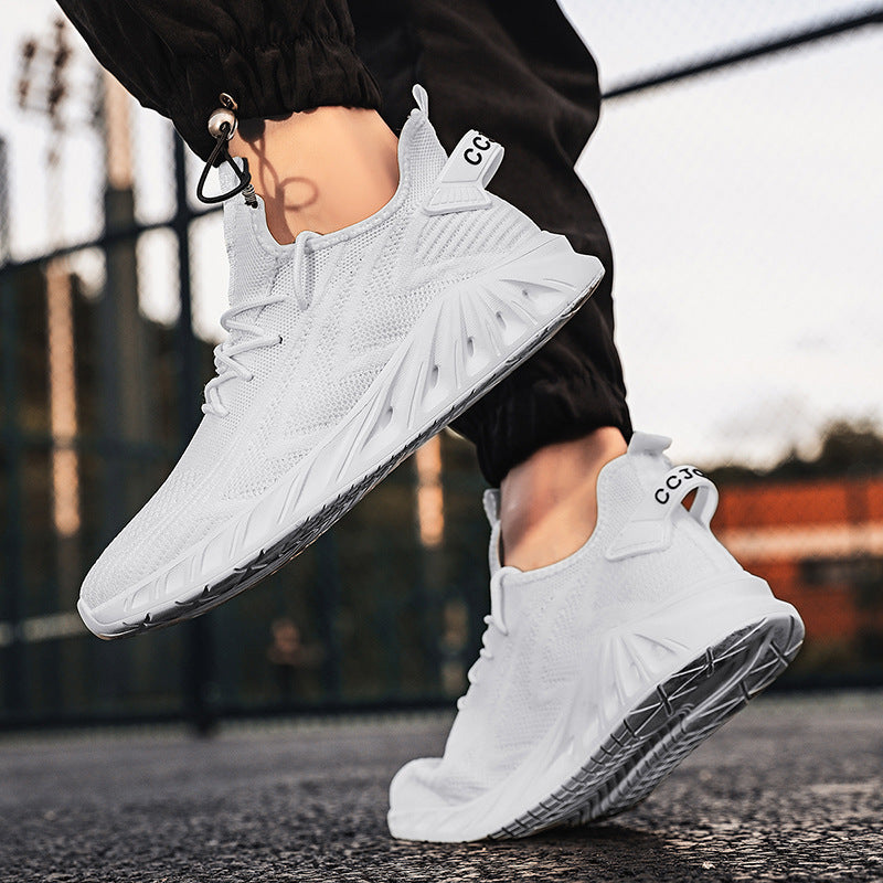 Damen Atmungsaktive Fitness Sneakers mit rutschfester Sohle R&B
