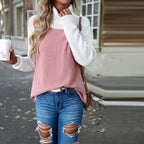 R&B | Pullover in Kontrastfarbe