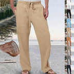 Herren nan weiche Loungehose aus Baumwolljersey mit elastischem Tunnelzugbund und seitlichen Eingrifftaschen R&B