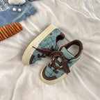 Damen Sportliche Sneaker im lässigen Karomuster mit modernem Design