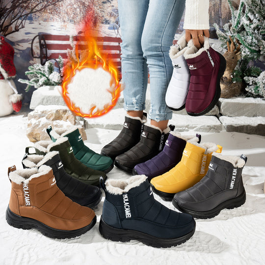 Damen Winterstiefel mit warmem Futter R&B