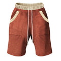 Herren Freizeit-Shorts mit elastischem Bund und praktischen Seitentaschen R&B