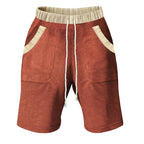 Herren Freizeit-Shorts mit elastischem Bund und praktischen Seitentaschen R&B