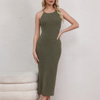 Damen Langarm Kleid R&B
