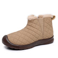 Damen Warmgefütterte Stiefeletten mit elastischem Einstieg und rutschfester Sohle R&B