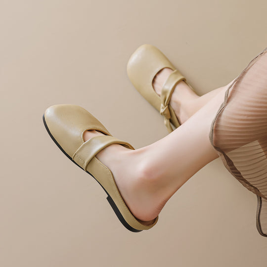 Damen Slipper mit modischem Knotendetail R&B