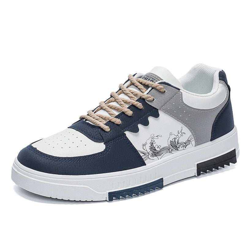 Damen Sneakers mit innovativem Wave-Design und rutschfester Sohle R&B