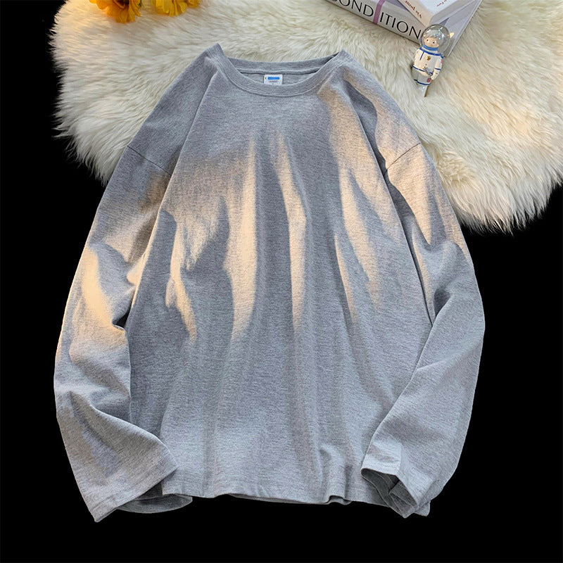 Damen Lässiges Langarmshirt aus hochwertiger Baumwolle R&B