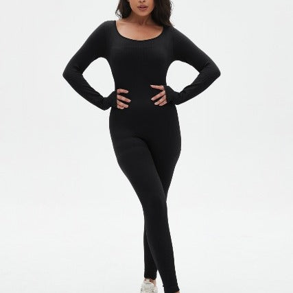 Damen Figurumspielender Jumpsuit R&B