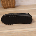 Damen Komfortable Slipper mit flexiblem Elastik-Einsatz R&B