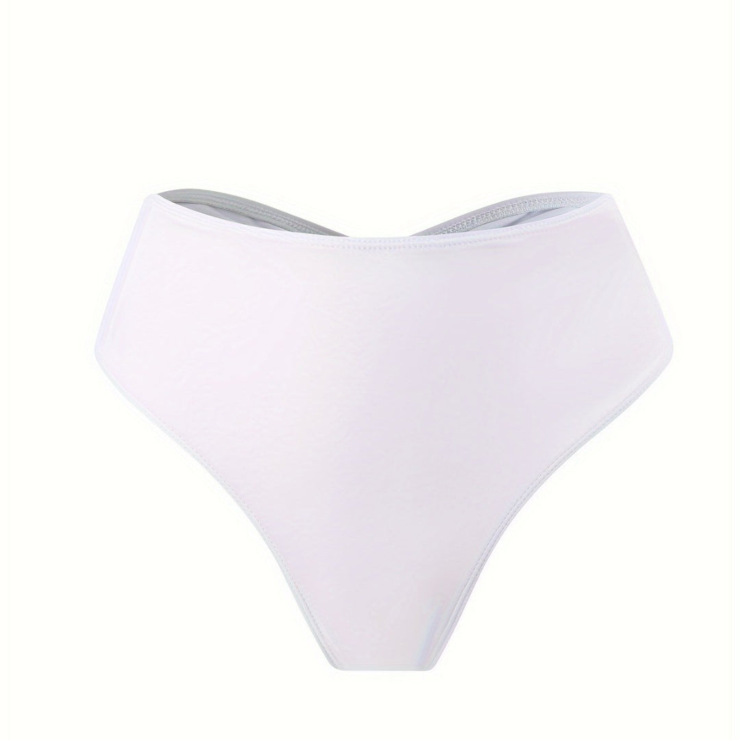 Damen Hochtailliertes Bikini-Höschen mit elegantem Schnitt R&B