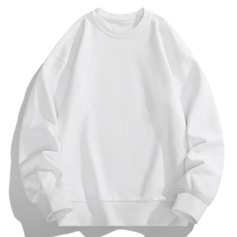 Damen bequemer Sweatshirt mit lässigem Schnitt und elastischem Bund R&B