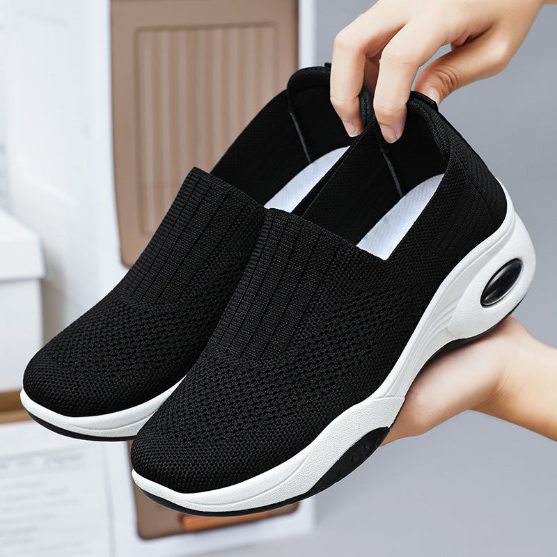 Damen Komfortable Slip-On Sneakers mit ergonomischer Dämpfung
