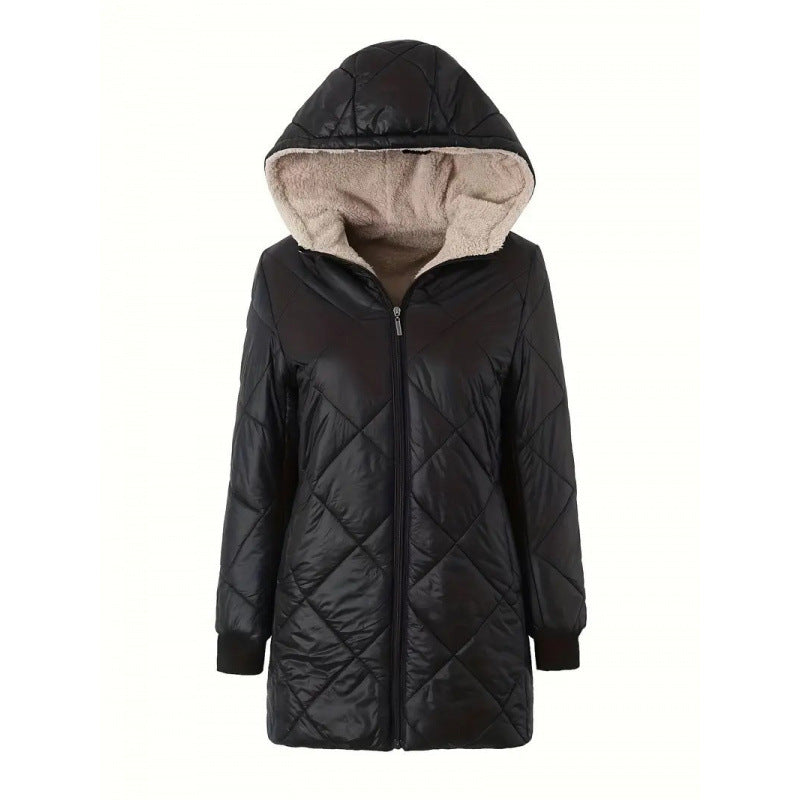 Damen gesteppte Winterjacke R&B