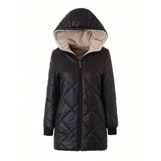 Damen gesteppte Winterjacke R&B