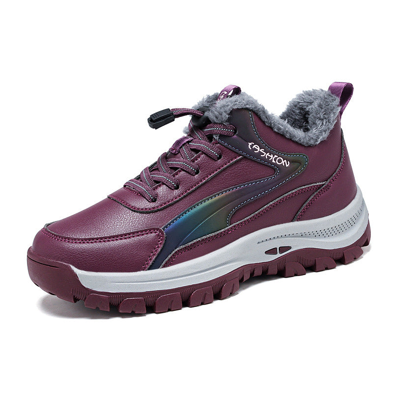 Damen Modische Winter Sneakers mit isolierendem Warmfutter R&B