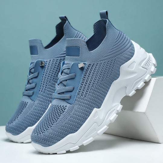 Damen Leichte und atmungsaktive Sneakers mit innovativer Stricktechnologie R&B