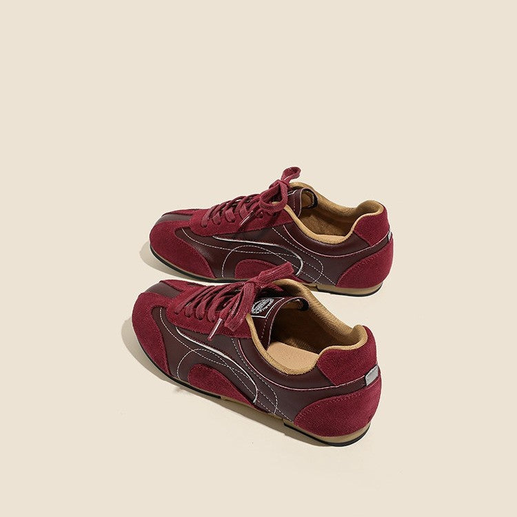 Damen sportliche Sneaker mit atmungsaktivem Obermaterial und robustem Sohlenprofil R&B