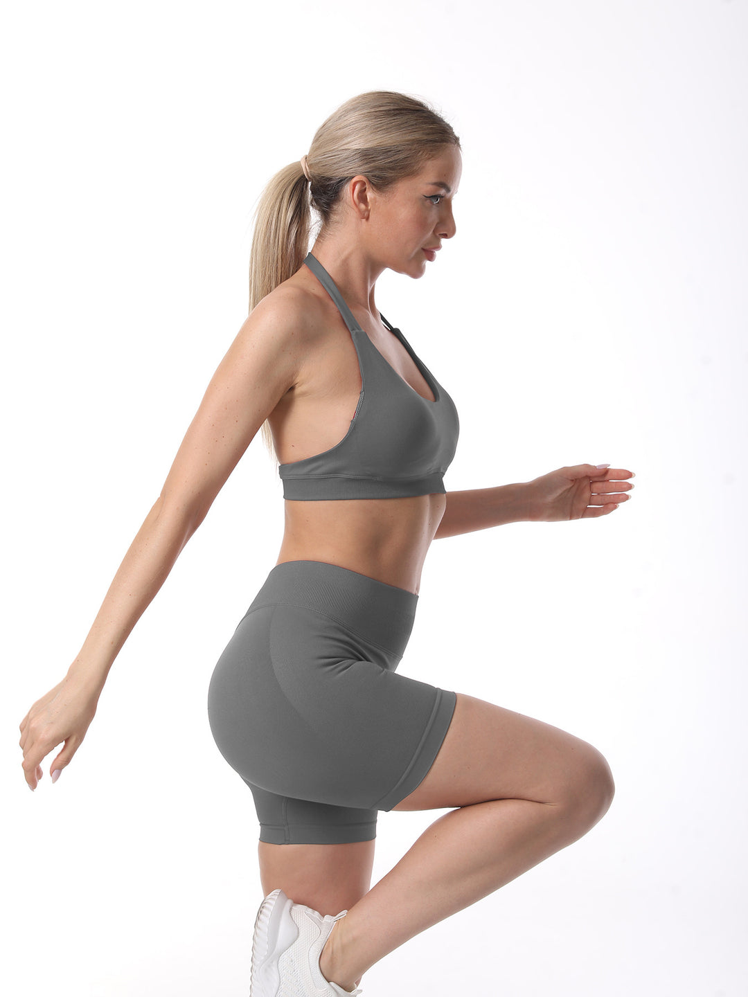 Damen Sport-BH und Shorts Set R&B