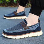 Damen Slip-On Freizeit-Schuhe mit atmungsaktivem Mesh-Obermaterial