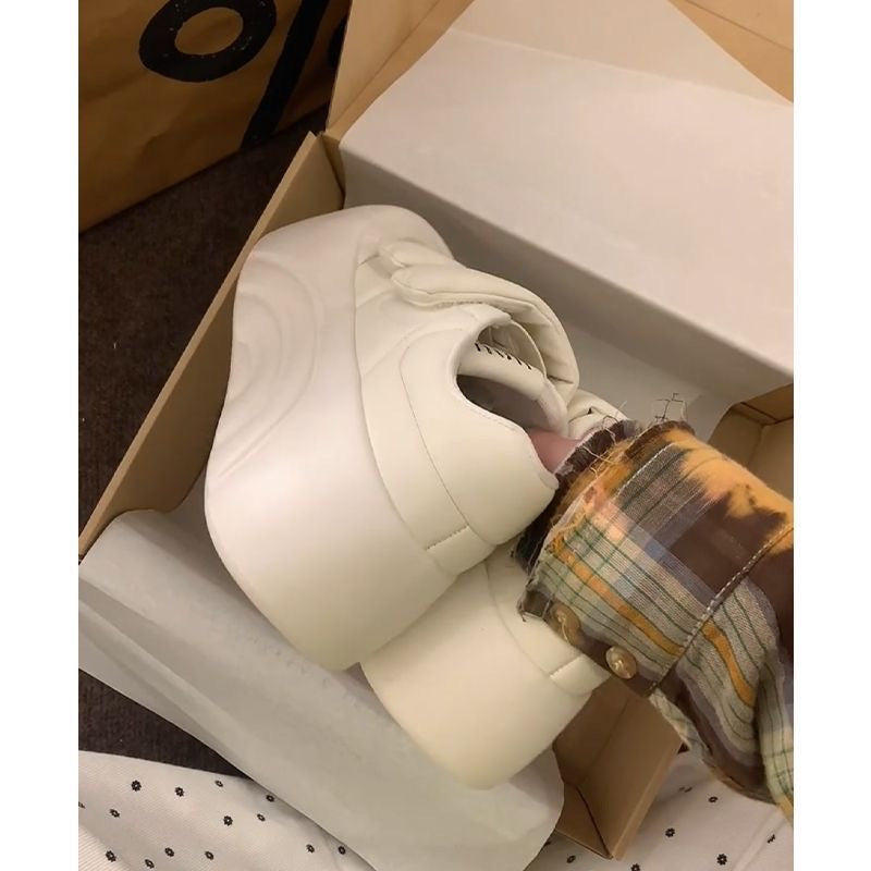 Damen Chunky Plateausneaker mit verstellbarem Klettverschluss R&B