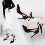 Damen High-Heels mit transparentem Knöchel