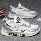Damen Modische Lifestyle Sneakers mit rutschfester Sohle und atmungsaktiver Obermaterialstruktur R&B