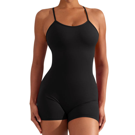 Damen Sportlicher Einteiler für Fitness und Schwimmen R&B
