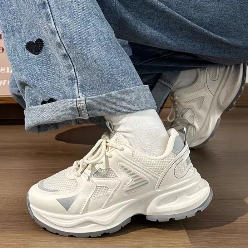Damen Atmungsaktive Fitness-Sneaker mit dämpfender Sohle und modernem Design R&B