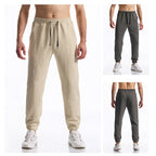 Herren Freizeit-Hose mit elastischem Bund und großem Logoprint