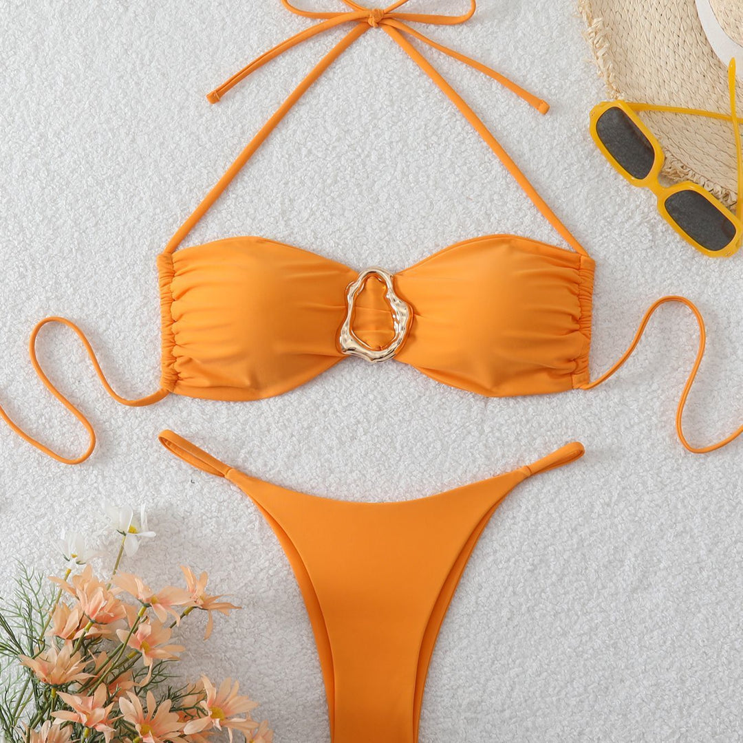 Damen Bikinis mit dekorativem Accessoire R&B
